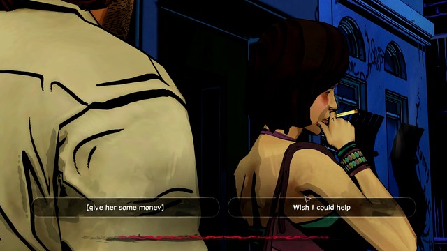 One of the important decisions - The Wolf Among Us: Disturbance - The Wolf Among Us: Episode 1 Faith - The Wolf Among Us Game Guide