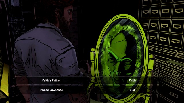 The magic mirror - The Wolf Among Us: Mirror Mirror - The Wolf Among Us: Episode 1 Faith - The Wolf Among Us Game Guide