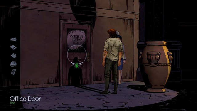 The chapter ends upon leaving the office - The Wolf Among Us: Mirror Mirror - The Wolf Among Us: Episode 1 Faith - The Wolf Among Us Game Guide