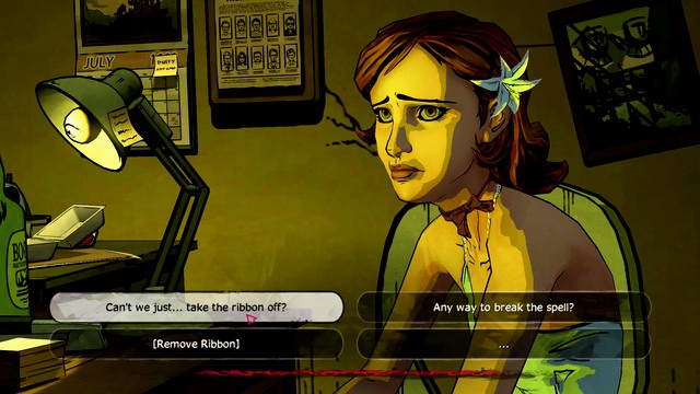 A magic ribbon - The Wolf Among Us: House Call - The Wolf Among Us: Episode 4 In Sheeps Clothing - The Wolf Among Us Game Guide