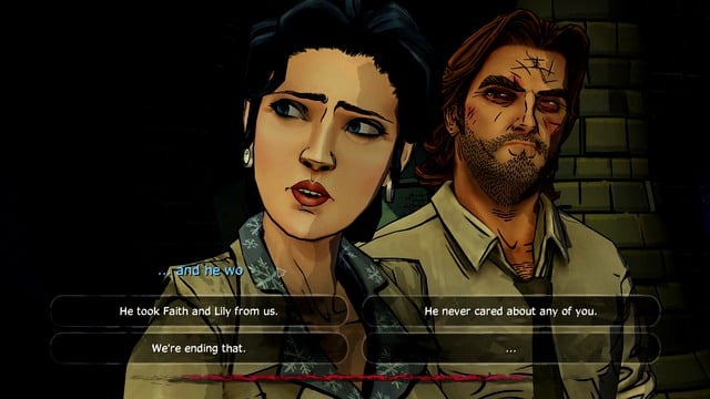Snow and Bigby - The Wolf Among Us: On Fairness - The Wolf Among Us: Episode 5 Cry Wolf - The Wolf Among Us Game Guide
