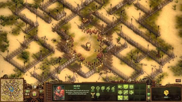 During the fight, you most likely wont have to do anything. - Infected Swarm #6 | They Are Billions campaign walkthrough - The New Empire campaign - They Are Billions Guide