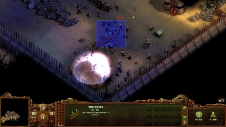 Use numerous barrels to effectively eliminate enemies. - Steel Fortress | They Are Billions campaign walkthrough - The New Empire campaign - They Are Billions Guide