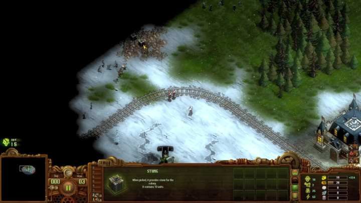 Start expanding north-west - there, you will find stones and a large Village of Doom. - Mission 12 - The Frozen Lake | They Are Billions walkthrough - The New Empire campaign - They Are Billions Guide