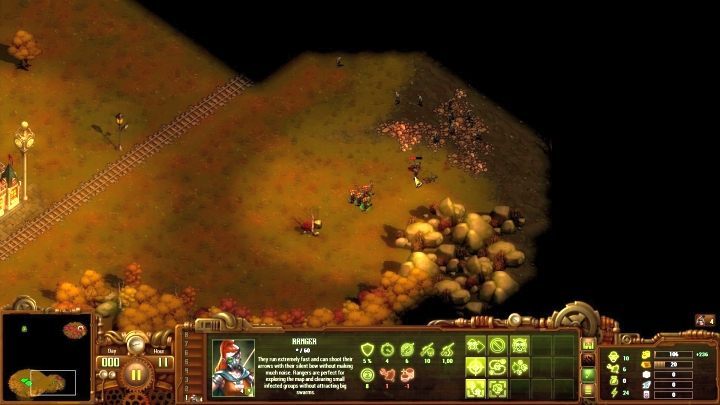 It is necessary to start cleaning the map from its eastern part. - Mission 04 - The Crossroads | They Are Billions campaign walkthrough - The New Empire campaign - They Are Billions Guide