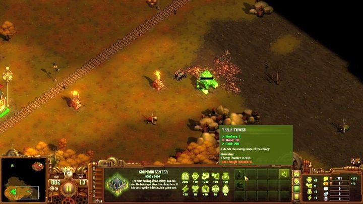 Setting a Quarry is, as in any mission, vital. - Mission 04 - The Crossroads | They Are Billions campaign walkthrough - The New Empire campaign - They Are Billions Guide