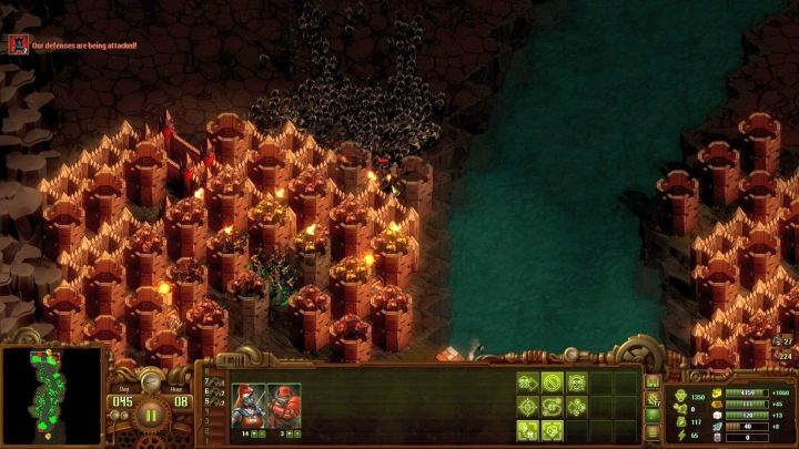 If you have a large supply of wood, you can set up an additional line of defense with the help of empty towers - enemies will need time to break through them. Your forces should have enough range to shoot the infected. - Mission 08 - The Narrow Pass | They Are Billions campaign walkthrough - The New Empire campaign - They Are Billions Guide