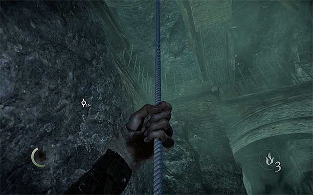 Rope which allows you to get closer to the exit. - Get through the catacombs - description - Chapter 7: The Hidden City - Thief - Game Guide and Walkthrough