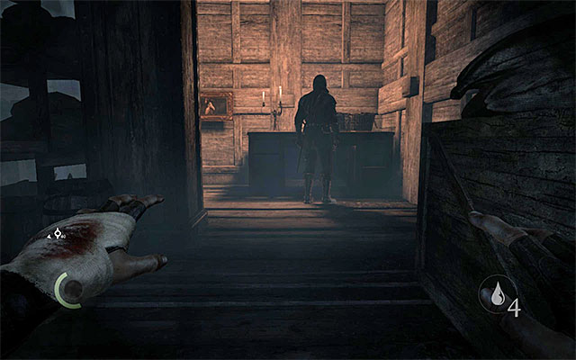 In the western room you meet a new guard - Go through the Stowage Deck - description - Chapter 8: The Dawns Light - Thief - Game Guide and Walkthrough