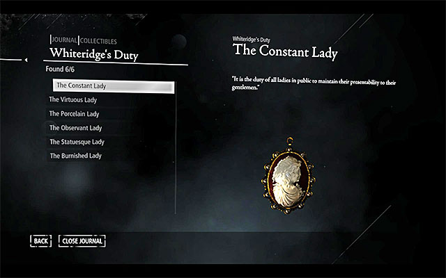 You can view the collectibles that you obtained, in the pause menu or in the city, in the clock tower - Introduction - Collectibles - Thief - Game Guide and Walkthrough