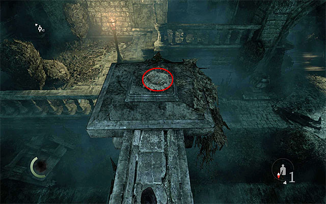 Examine the nest atop one of the columns - The Pinned Castinets - Collectibles - Thief - Game Guide and Walkthrough