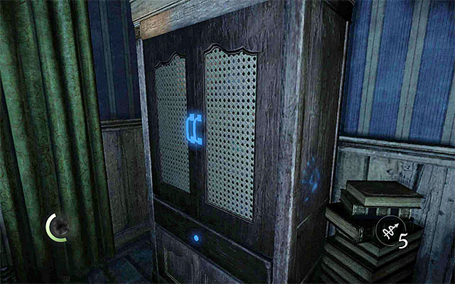 You need to take a look into the cabinet - Whiteridges Duty - Collectibles - Thief - Game Guide and Walkthrough