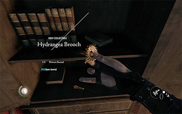 Take a look into the big cabinet - Flowers Eternal - Collectibles - Thief - Game Guide and Walkthrough