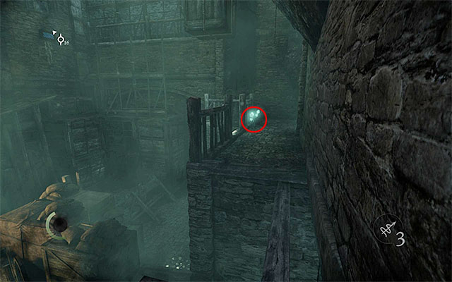 Examine the balcony - Memories of the Dead - Collectibles - Thief - Game Guide and Walkthrough