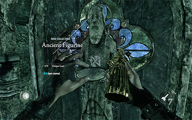 You get the opportunity to take this collectible after you solve a simple puzzle - Unique Loot - Collectibles - Thief - Game Guide and Walkthrough