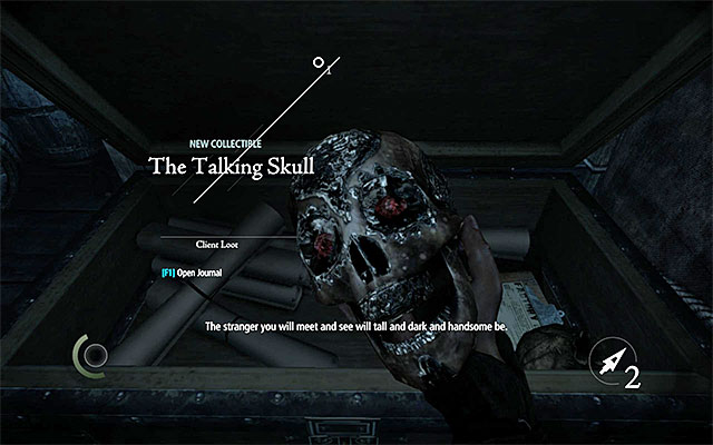 Collecting the skull is required by Vittori's job - Client Loot - Collectibles - Thief - Game Guide and Walkthrough