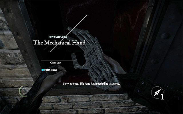The Mechanical Hand is in the safe and collecting the it is required by Ector's side job - Client Loot - Collectibles - Thief - Game Guide and Walkthrough