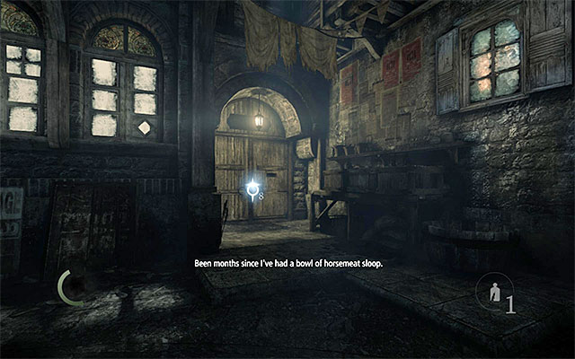 Passage to the tavern - Meet up with Basso at the Crippled Burrick tavern - The City - Thief - Game Guide and Walkthrough