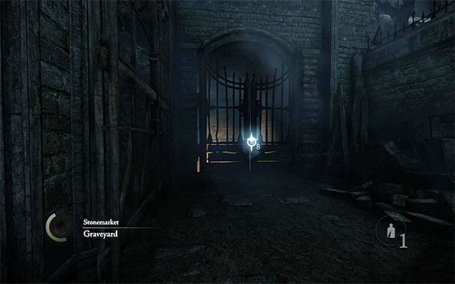 The queen to the place where you are supposed to meet with the Queen of Beggars - Reach the chapel - The City - Thief - Game Guide and Walkthrough