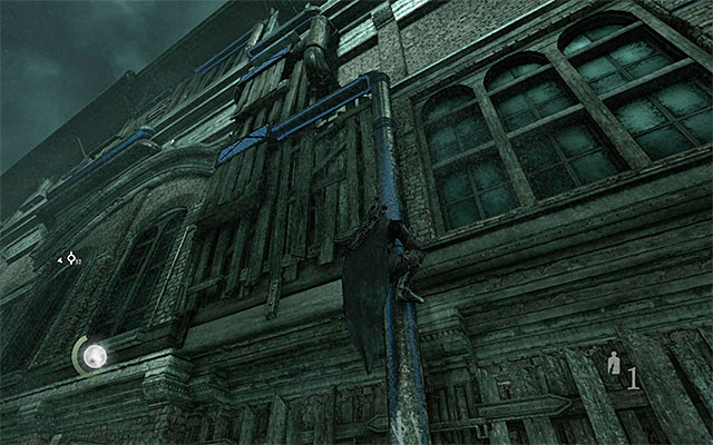 The spot where you start climbing - Gain access to the foundry - Chapter 2: Dust to Dust - Thief - Game Guide and Walkthrough