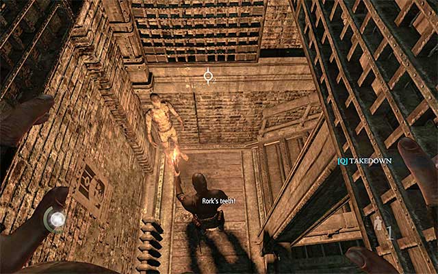 The shaft's exit - Gain access to the foundry - Chapter 2: Dust to Dust - Thief - Game Guide and Walkthrough