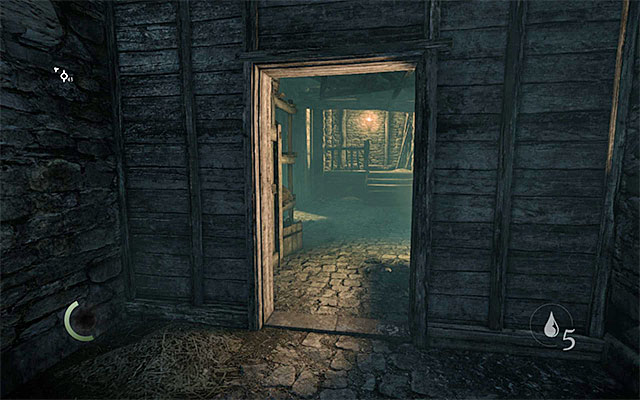Entrance to the eastern building. - Get to the rotunda - description - Chapter 7: The Hidden City - Thief - Game Guide and Walkthrough