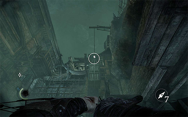 The last way to do it is to use the chest hung on the south from your goal, to unlock the access to the Rotunda entrance - Get to the rotunda - description - Chapter 7: The Hidden City - Thief - Game Guide and Walkthrough