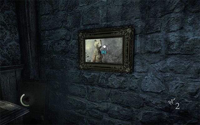 The painting that you need to cut out, using the razor - A Stroke of Madness - Jobs - Basso - Thief - Game Guide and Walkthrough