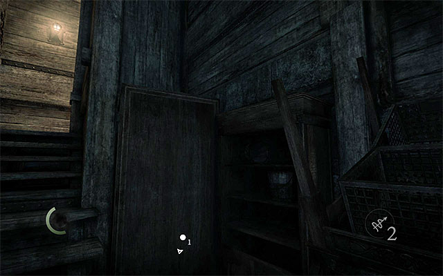 Return now to the cellar's first room and start climbing in the spot shown in the above screenshot - A Ladys Bequest - Jobs - Basso - Thief - Game Guide and Walkthrough