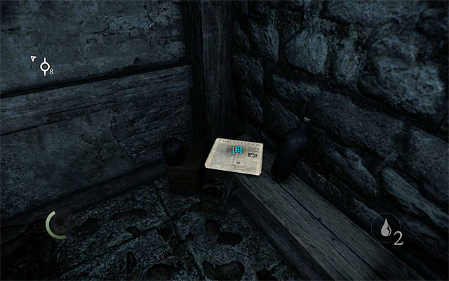 A newspaper - The second part of the journey to the clock tower - Chapter 1: Lockdown - Thief - Game Guide and Walkthrough