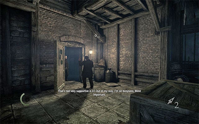 Do not enter the warehouse before the opponents walk into another room - Happy Medium - Client Jobs - Vittori - Thief - Game Guide and Walkthrough