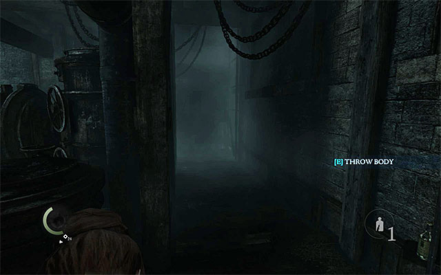 The criminals will stop in the central part of the basement and they will make your task much more complicated - Sideshow Attraction - Client Jobs - Vittori - Thief - Game Guide and Walkthrough