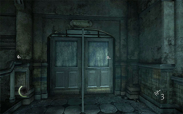 The door in the lobby - Reach the Mens Ward - Chapter 5: The Forsaken - Thief - Game Guide and Walkthrough