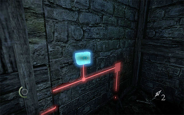 The switch that deactivates traps - Explore Erins hideout - The City - Thief - Game Guide and Walkthrough