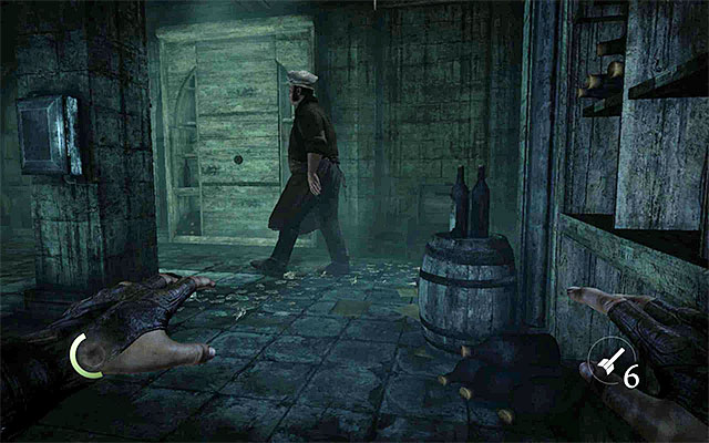 Unfortunately, the cook visits the cellar quite often - Explore the cellar and the first floor of the estate - Chapter 4: A Friend in Need - Thief - Game Guide and Walkthrough