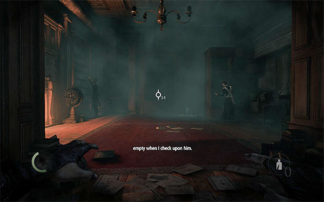 After you have sufficiently explored the entire estate and the adjacent garden, go to the room located in the North-Western part of the first floor, to the library shown in the above screenshot - Reach the Architects study - Chapter 4: A Friend in Need - Thief - Game Guide and Walkthrough