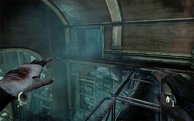 The nearby corridor is, most probably, guarded by two, or three enemies, where one of the bandits stays put in his place - Reach the ceremonial hall - description - Chapter 6: A Man Apart - Thief - Game Guide and Walkthrough