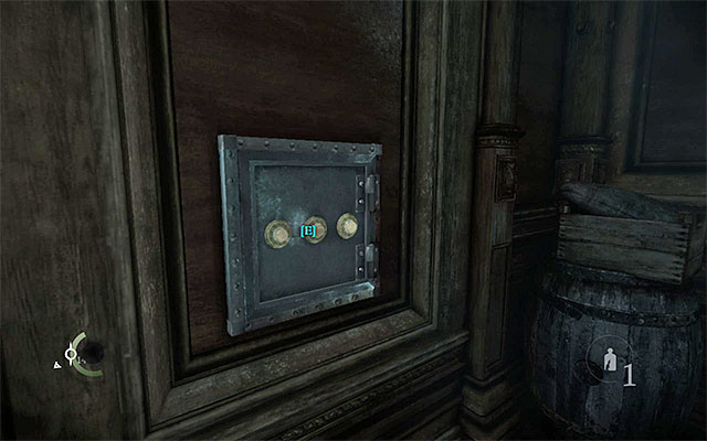 Only the safe on the right (the locked one) holds any loot inside - Reach the ceremonial hall - description - Chapter 6: A Man Apart - Thief - Game Guide and Walkthrough