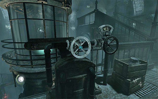 Go now to the central balcony, i - Obtain the artifact - Chapter 6: A Man Apart - Thief - Game Guide and Walkthrough