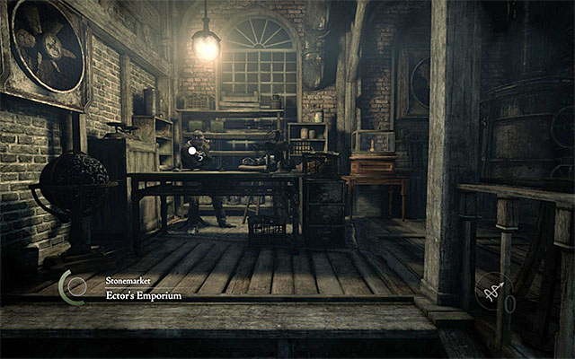 The inside if the Emporium - The key locations in the City - Trips to the City - Thief - Game Guide and Walkthrough