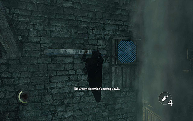 Jump towards the ledge - Take the cargo elevator - Chapter 7: The Hidden City - Thief - Game Guide and Walkthrough