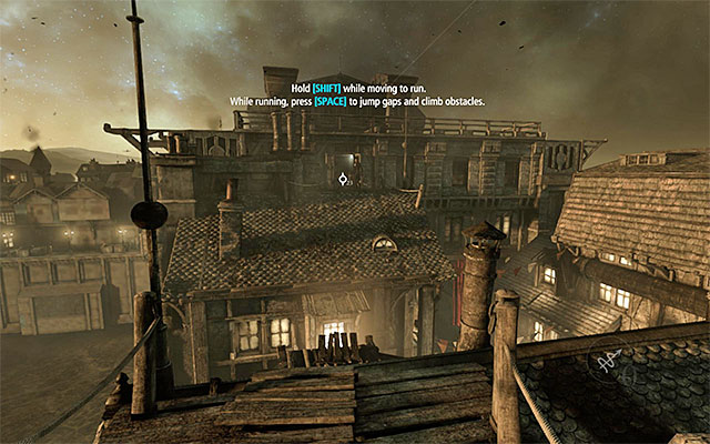 Jump from rooftop to rooftop - Follow Erin - Prologue: The Drop - Thief - Game Guide and Walkthrough