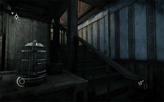 Before you take the stairs, search through the entire room - Follow Erin - Prologue: The Drop - Thief - Game Guide and Walkthrough