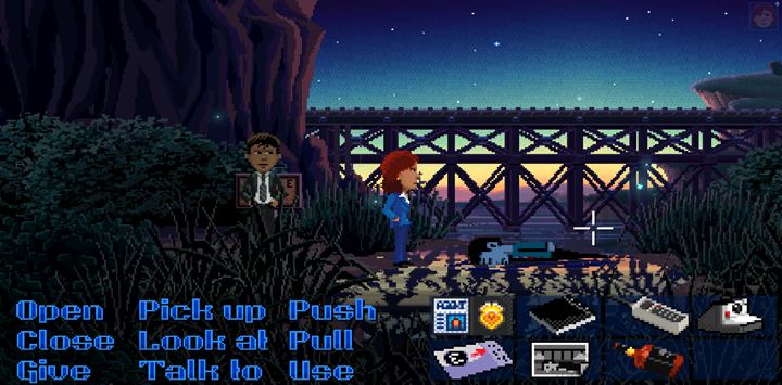 Take a photo of the corpse. - Part 1 - The meeting / Part 2 - The Body | Walkthrough - Walkthrough - Thimbleweed Park Game Guide