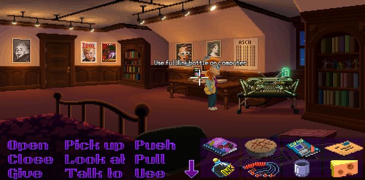 Use the printer to print the application. - Part 1 - The meeting / Part 2 - The Body | Walkthrough - Walkthrough - Thimbleweed Park Game Guide