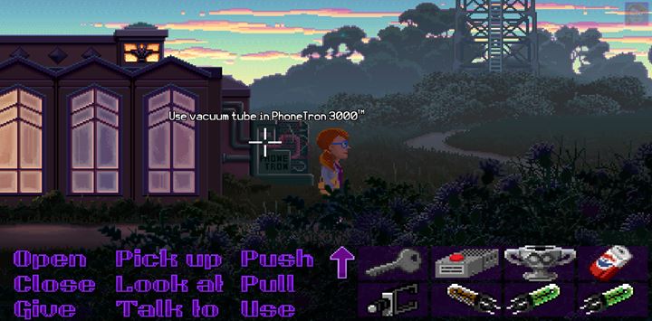 Restart the phone line of the radio station. - Part 4 - The Will / Part 5 - The Reading | Walkthrough - Walkthrough - Thimbleweed Park Game Guide