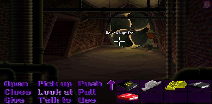 Turn the fan off by calling the nearby number as Franklin. - Part 8 - The Escape | Walkthrough - Walkthrough - Thimbleweed Park Game Guide