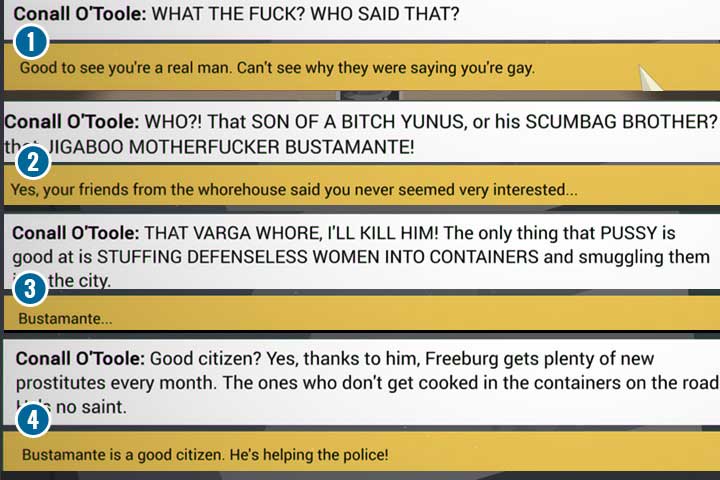 Before you can deal with high echelons of this mafia, you have to interview the small fry - Gangs - General advices - This is the Police Game Guide