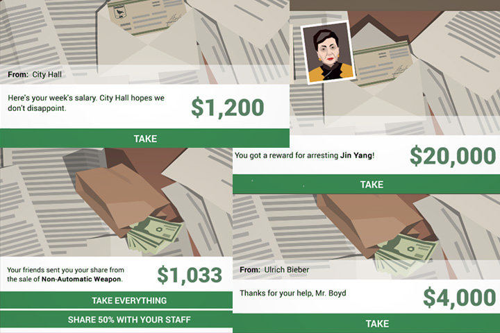 There are various ways to earn money. - Money, mayor and other obstacles - General advices - This is the Police Game Guide