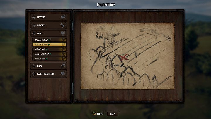 Leave the Melitele monastery to collect this treasure map - Hidden treasures chests in Lyria | Thronebreaker The Witcher Tales - Maps of hidden treasures - Thronebreaker The Witcher Tales Guide